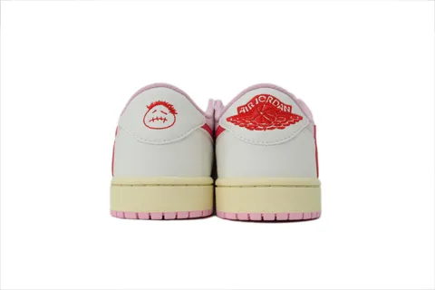 Travis Scott x Air Jordan 1 Low Sail Tropical Pink – photo 3