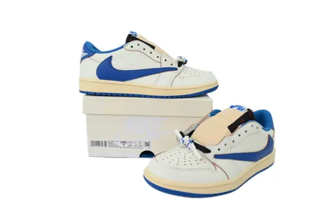 Fragment Design x Air Jordan 1 Low Military Blue – photo 7
