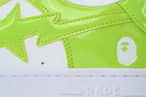 Bape Sta White/Green – photo 5