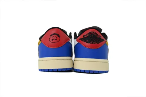 Air Jordan 1 Low White/Blue – photo 3