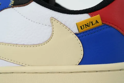 Air Jordan 1 Low White/Blue – photo 5