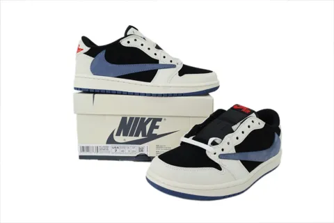Travis Scott x Air Jordan 1 Low Black Jade – photo 7