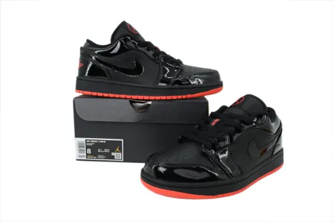 Air Jordan 1 Low Sail Baroque Brown Team Red – photo 7