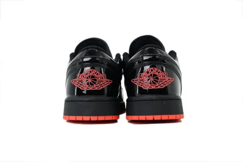 Air Jordan 1 Low Sail Baroque Brown Team Red – photo 3