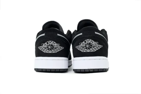 Air Jordan 1 Low Black Light Smoke Grey White – photo 3