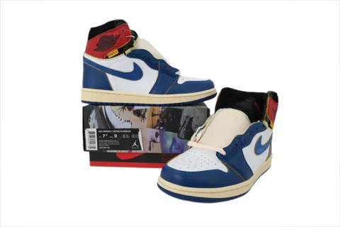 Union LA x Air Jordan 1 High Storm Blue – photo 7