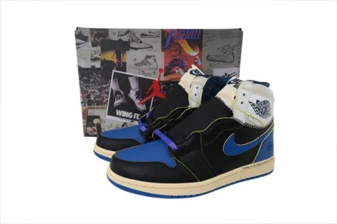 Fragment Design x Air Jordan 1 High Sport Royal – photo 6