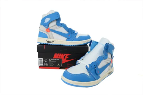 Off-White x Air Jordan 1 High Unc – photo 7