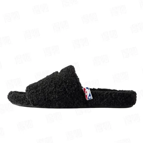 NBA x Balenciaga Furry Slide Black – photo 3