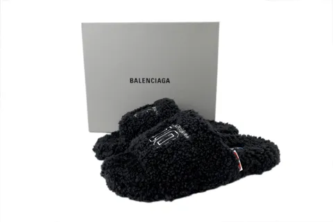 NBA x Balenciaga Furry Slide Black – photo 8