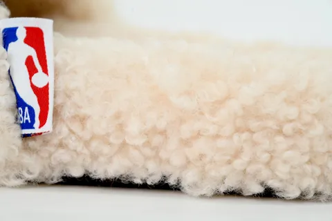 NBA x Balenciaga Furry Slide White – photo 7