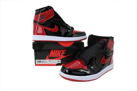 Air Jordan 1 High Patent Bred – photo 7