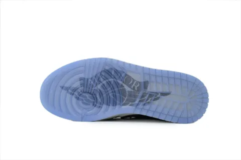 Dior x Air Jordan 1 High Grey/White – photo 4