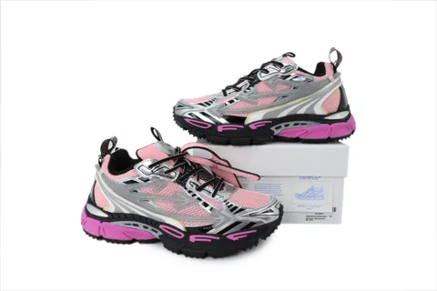 Off-White Be Right Back Pink/Silver/Black – photo 7