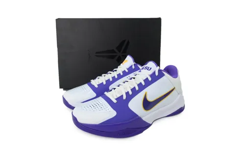 Nike Kobe 5 White/Purple – photo 6