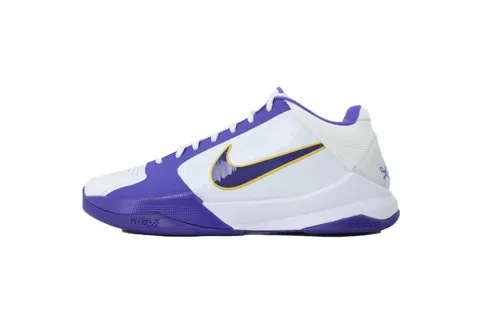 Nike Kobe 5 White/Purple