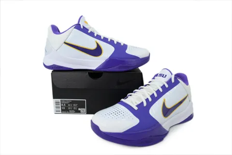 Nike Kobe 5 White/Purple – photo 7