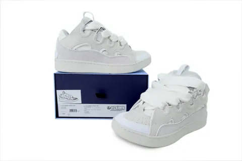 Lanvin Curb Triple White – photo 7