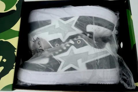 Bape Sta Carbon Grey Star – photo 8
