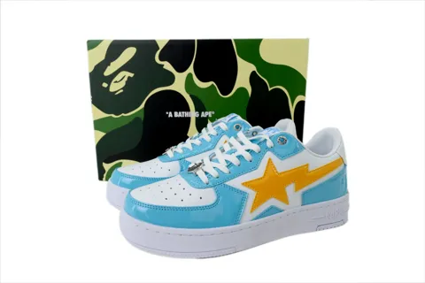 Bape Sta Orange Red Blue Star – photo 6