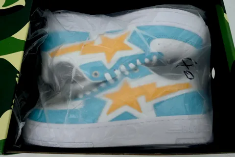 Bape Sta Orange Red Blue Star – photo 8