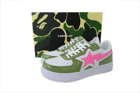 Bape Sta Green Pink Star – photo 6