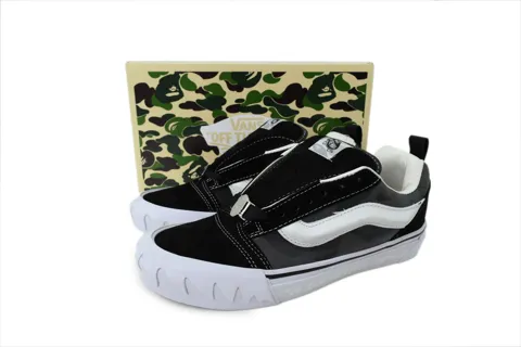 BAPE x Vans Knu Skool Camo Black – photo 6