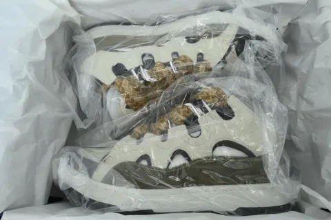Lanvin Curb Olive/White – photo 8