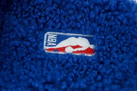 NBA x Balenciaga Furry Slide Blue – photo 5