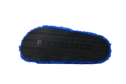 NBA x Balenciaga Furry Slide Blue – photo 3