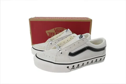 Vans Sk8-Low White Skull – photo 6