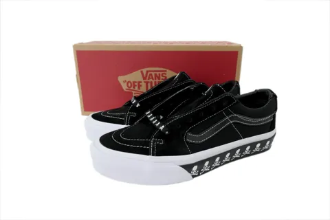 Vans Sk8-Low Black Skull – photo 6