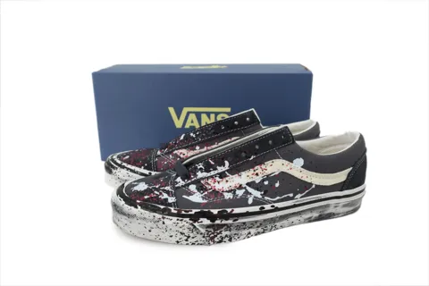 Vans Old Skool Paint Splatter Charcoal Grey – photo 6