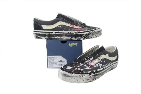 Vans Old Skool Paint Splatter Charcoal Grey – photo 7