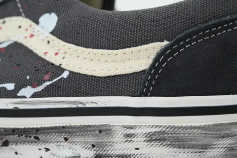 Vans Old Skool Paint Splatter Charcoal Grey – photo 5