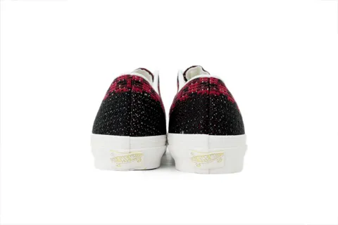 Vans Old Skool Knit Pack - Geo Check Bordeaux Red – photo 3