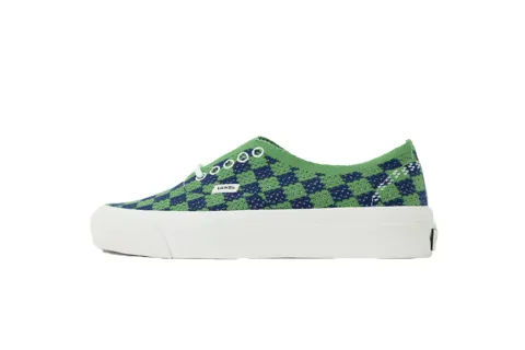 Vans Authentic Punk Check Green Navy