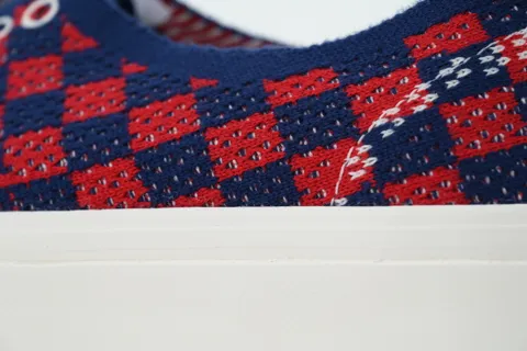 Vans Authentic Punk Check Red Blue – photo 5