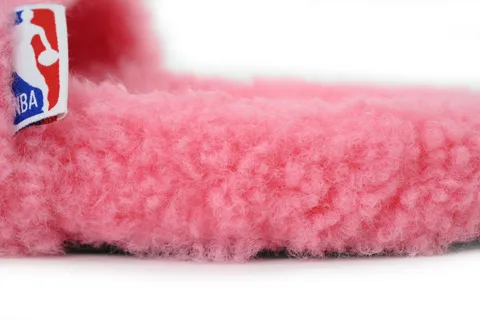 NBA x Balenciaga Furry Slide Pink – photo 6