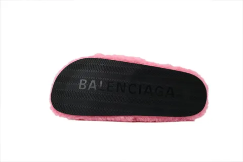 NBA x Balenciaga Furry Slide Pink – photo 3