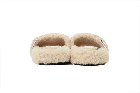 NBA x Balenciaga Furry Slide Off-White – photo 4