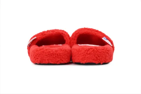 NBA x Balenciaga Furry Slide Red – photo 4