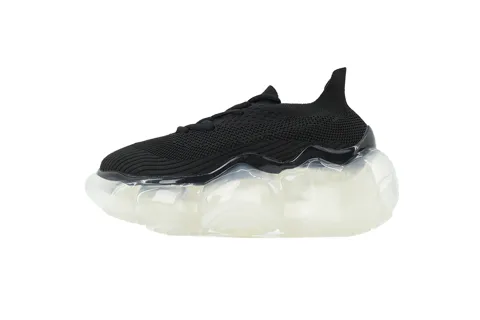 Black and transparent