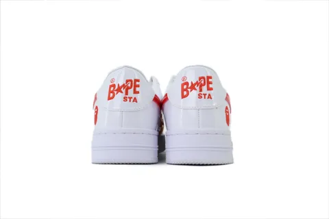 Bape Sta White/Red – photo 3