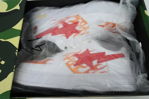 Bape Sta White/Red – photo 8