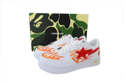 Bape Sta White/Red – photo 6