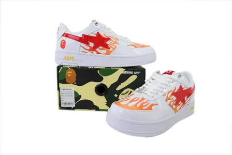 Bape Sta White/Red – photo 7