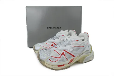 Balenciaga Runner 2.0 White Red – photo 6