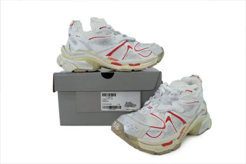 Balenciaga Runner 2.0 White Red – photo 7