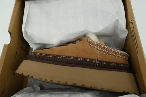 UGG Slides s Heritage Lace Up Chestnut Slipper – photo 8